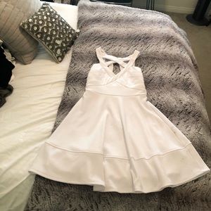 White dress!
